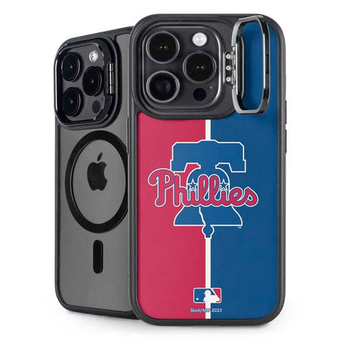 MLB Philadelphia Phillies Split iPhone 14 Pro Kickstand Case